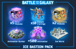 Battle for the Galaxy Ice Bastion Pack Steam Key GLOBAL