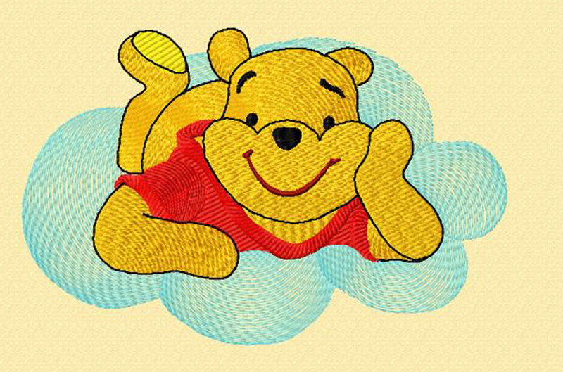 Embroidery Design "Pooh_2F"