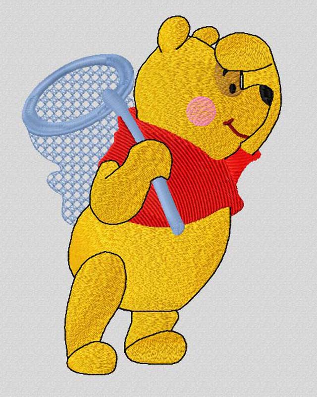 Embroidery Design "Pooh_3F"
