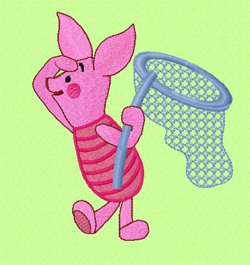 Embroidery Design "PigletF"