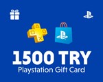 ** Подарочная карта PlayStation PSN 1500 TRY TURKEY T