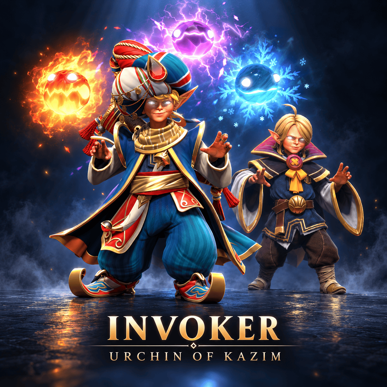 Invoker - Urchin of Kazim + Личность Acolyte Of The Lost Arts | Dota 2 | Подарком фото 1