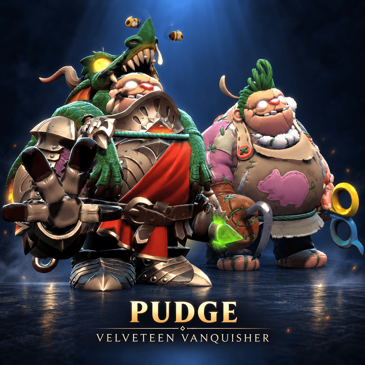 Pudge - Velveteen Vanquisher + Личность The Toy Butcher | Dota 2 | Подарком фото 1