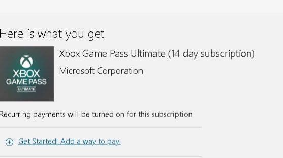 XBOX GAME PASS ULTIMATE 14 DAYS Canada фото 1