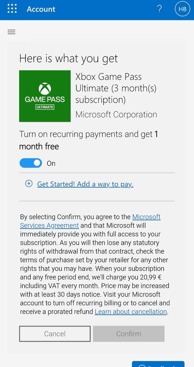 Xbox game pass ultimate 3m Global Trial фото 1