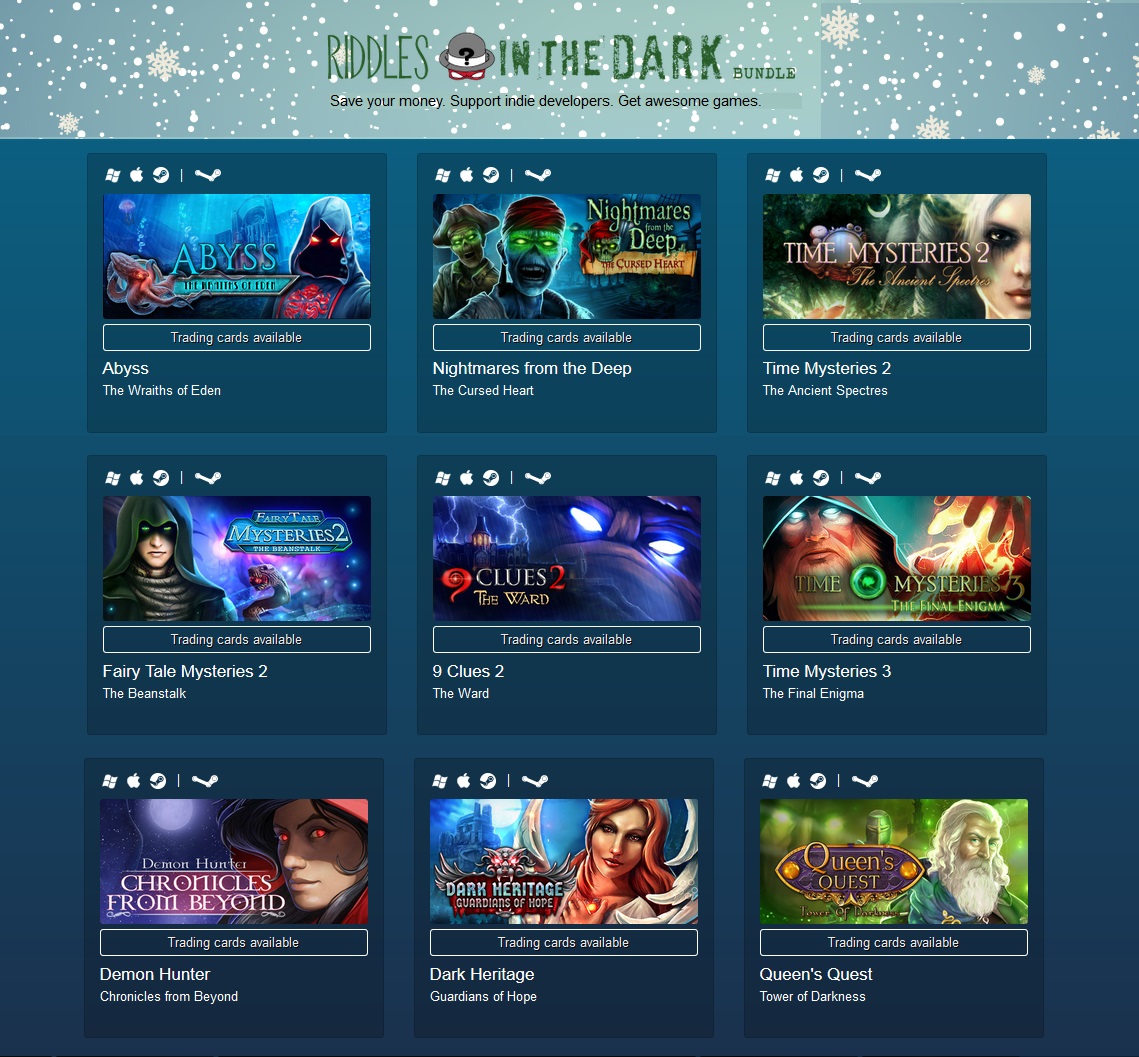 Indie Gala Riddles In The Dark (9 steam) Region Free