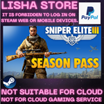 Sniper Elite 3+Season Pass Steam Offline paypal