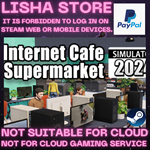 Internet Cafe Supermarket Simulator 2024 Steam PAYPAL