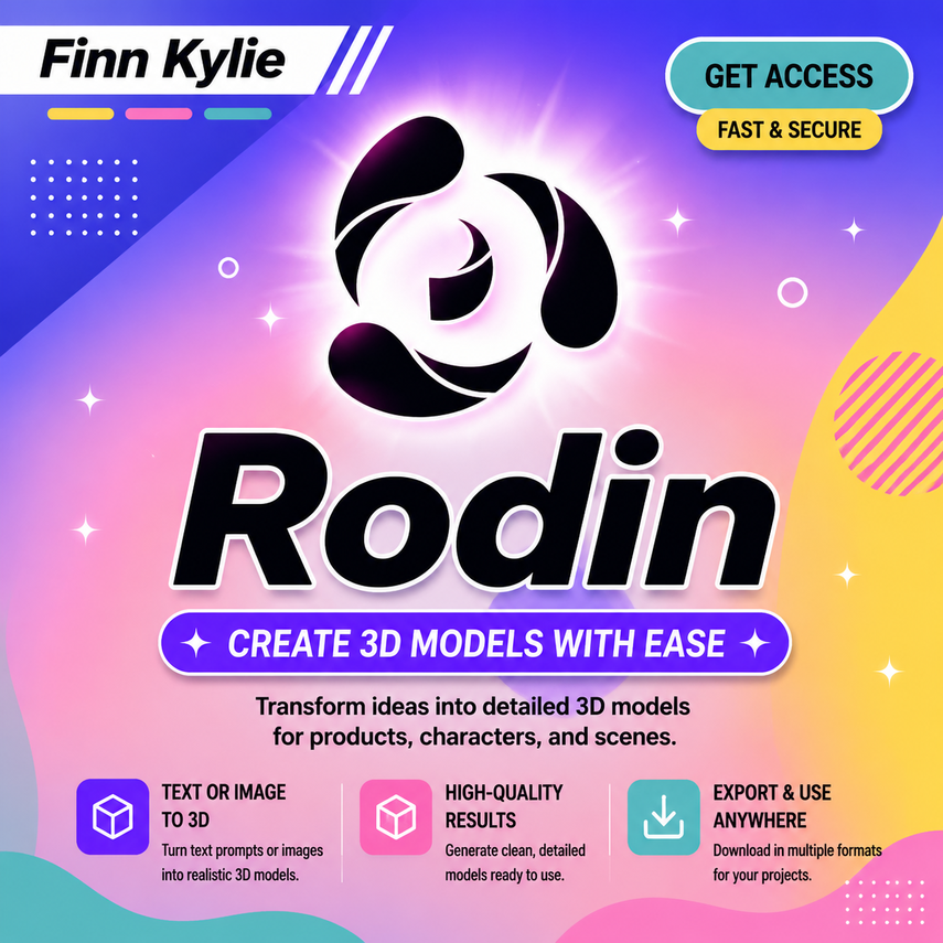 Rodin AI / Hyper3D Creator subscription on your account -1 month photo 1