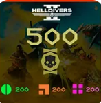 *Helldivers 2 PS PC 500 МЕДАЛИ 200 + 200 + 200 ОБРАЗЦЫ