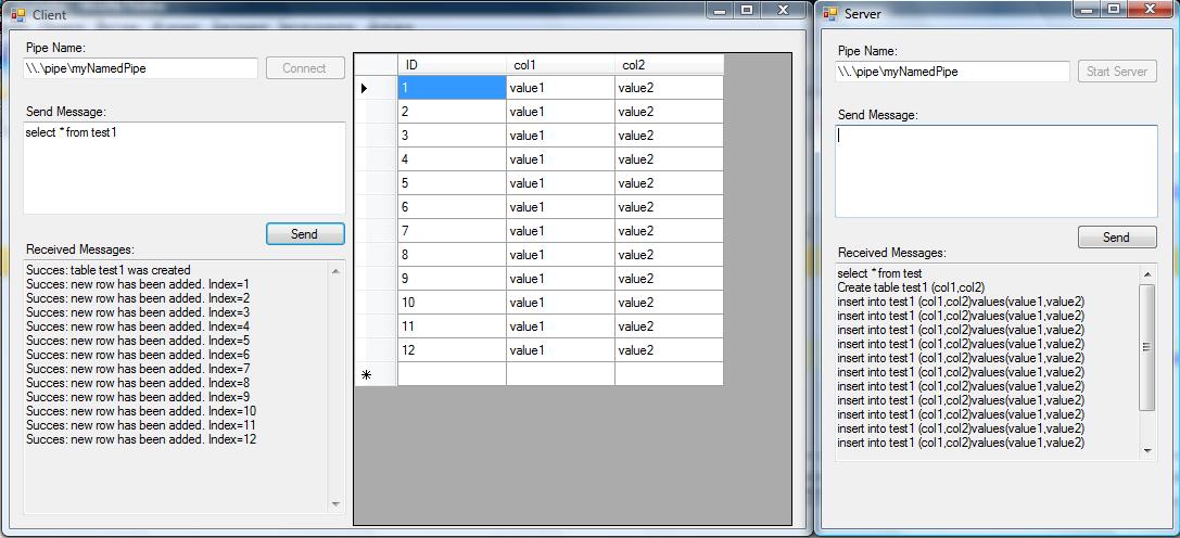 XML Эмулятор базы данных.