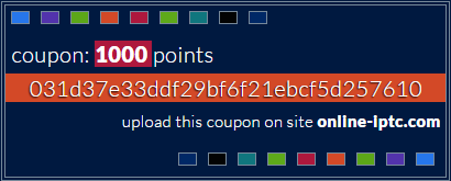1000 points. Пополнение счета на сайте online-iptc.com