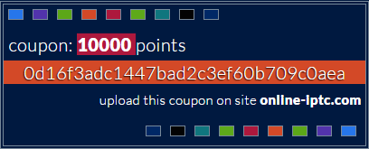 10000 points. Пополнение счета на online-iptc.com