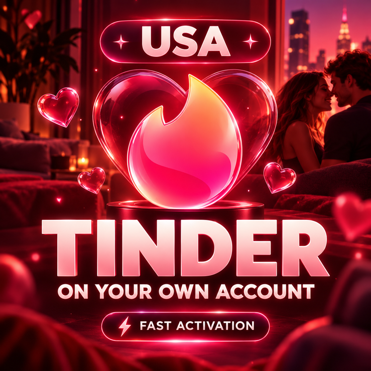 🇺🇸 USA Виртуальная платёжная карта для оплаты Tinder | На вашем аккаунте фото 2