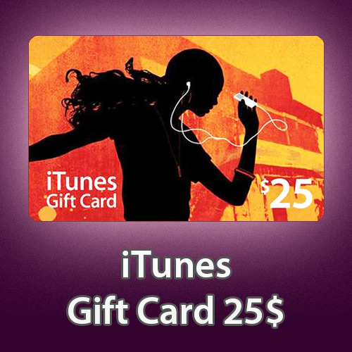 iTunes Gift Card 25$