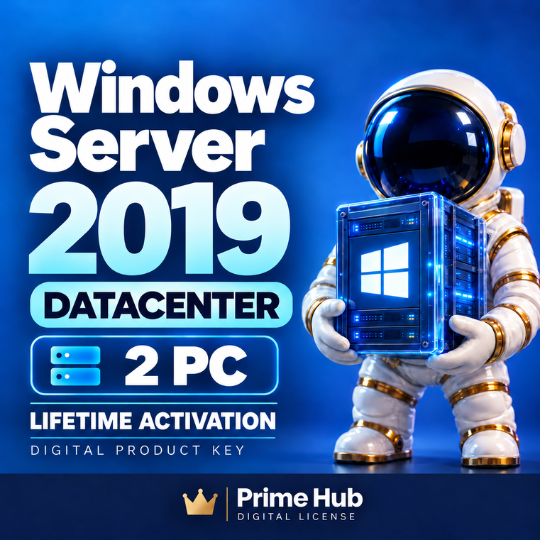 Windows Server 2019 Datacenter Ключ | 2 ПК | Бессрочная активация фото 1