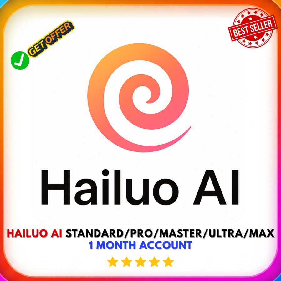 Hailuo AI Standard Plan 1 month - Create Professional AI Videos photo 1