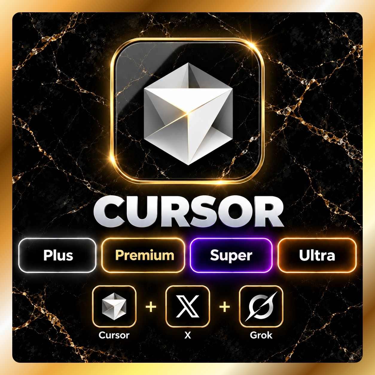 〔 PLUS 〕〔 PREMIUM 〕〔 SUPER 〕〔 ULTRA 〕 Продление / Новый | Cursor AI | xAI Grok | 1-12 фото 1