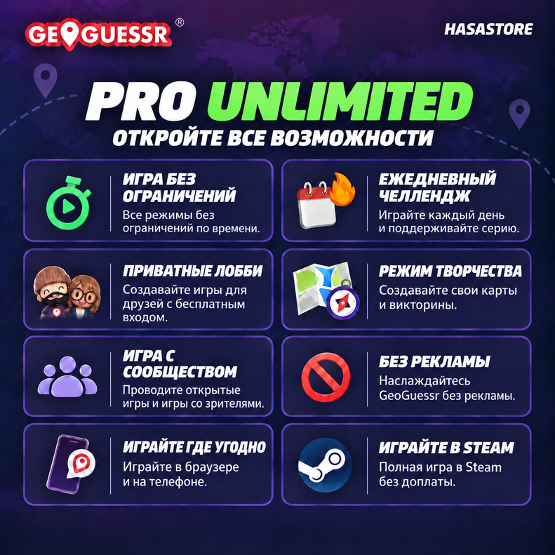✅GeoGuessr Subscription to YOUR ACCOUNT | Pro Unlimited photo 4