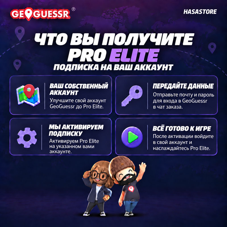 ✅GeoGuessr Subscription to YOUR ACCOUNT | Pro Elite photo 1