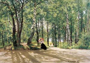 Шишкин Иван - Около дачи, 1894