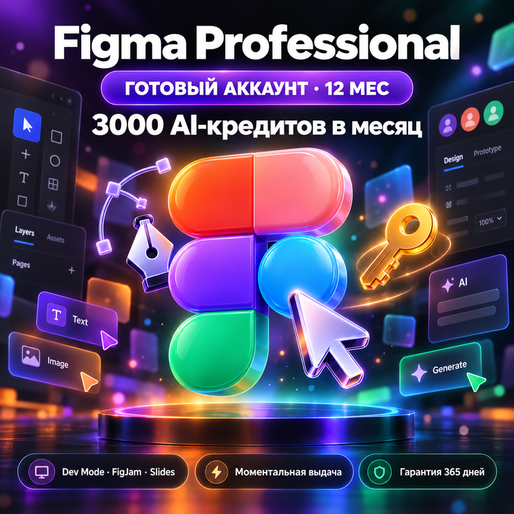 Figma Professional Education Account | 12 Months | 3000 AI Credits/Month | Instant De photo 1