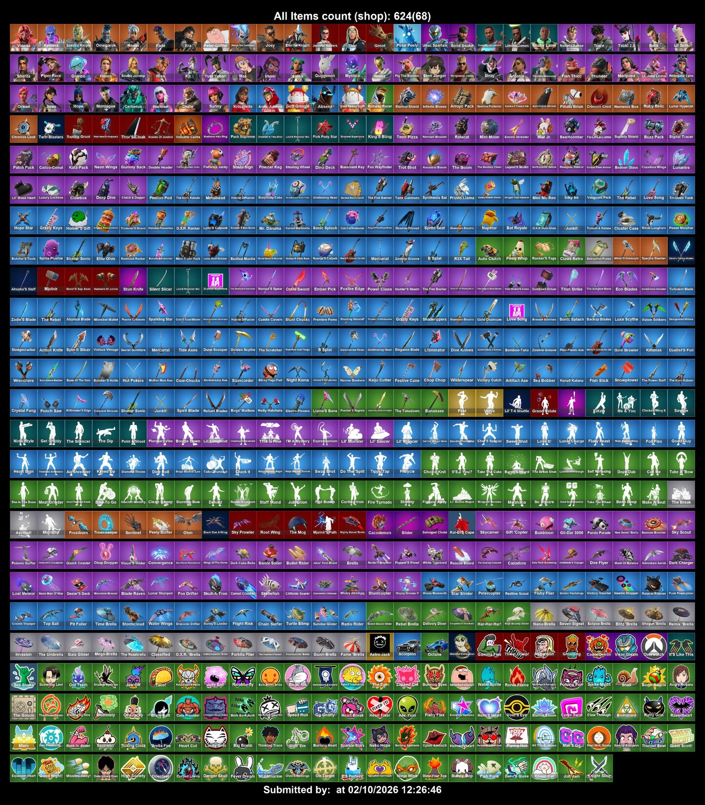 Instant • FN (All Platforms) • 64 skins • Full access • Guarantee • Inactive photo 1