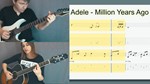 Adele - Million Years Ago guitar tabs