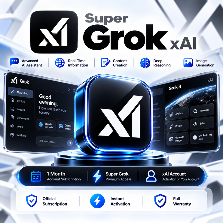 Super Grok xAI — 1 Month | Account Subscription | Full Warranty photo 2