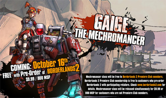 Borderlands 2: Mechromancer Pack + Скидки + ПОДАРОК