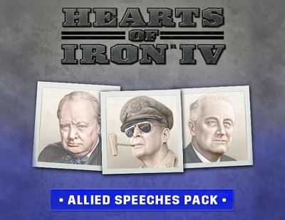 Купить Hearts of Iron IV: DLC Allied Speeches Pack (Steam KEY) по низкой
                                                     цене