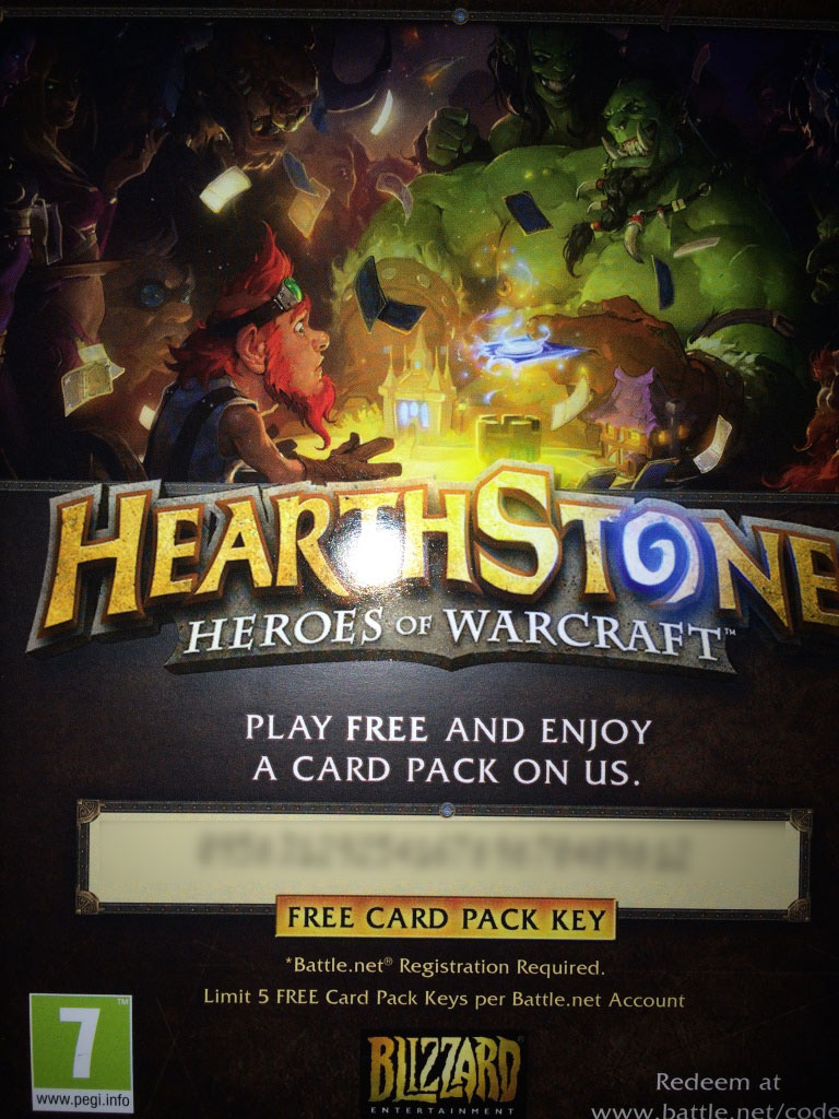 Hearthstone Expert Pack Key - Комплект карт эксперта