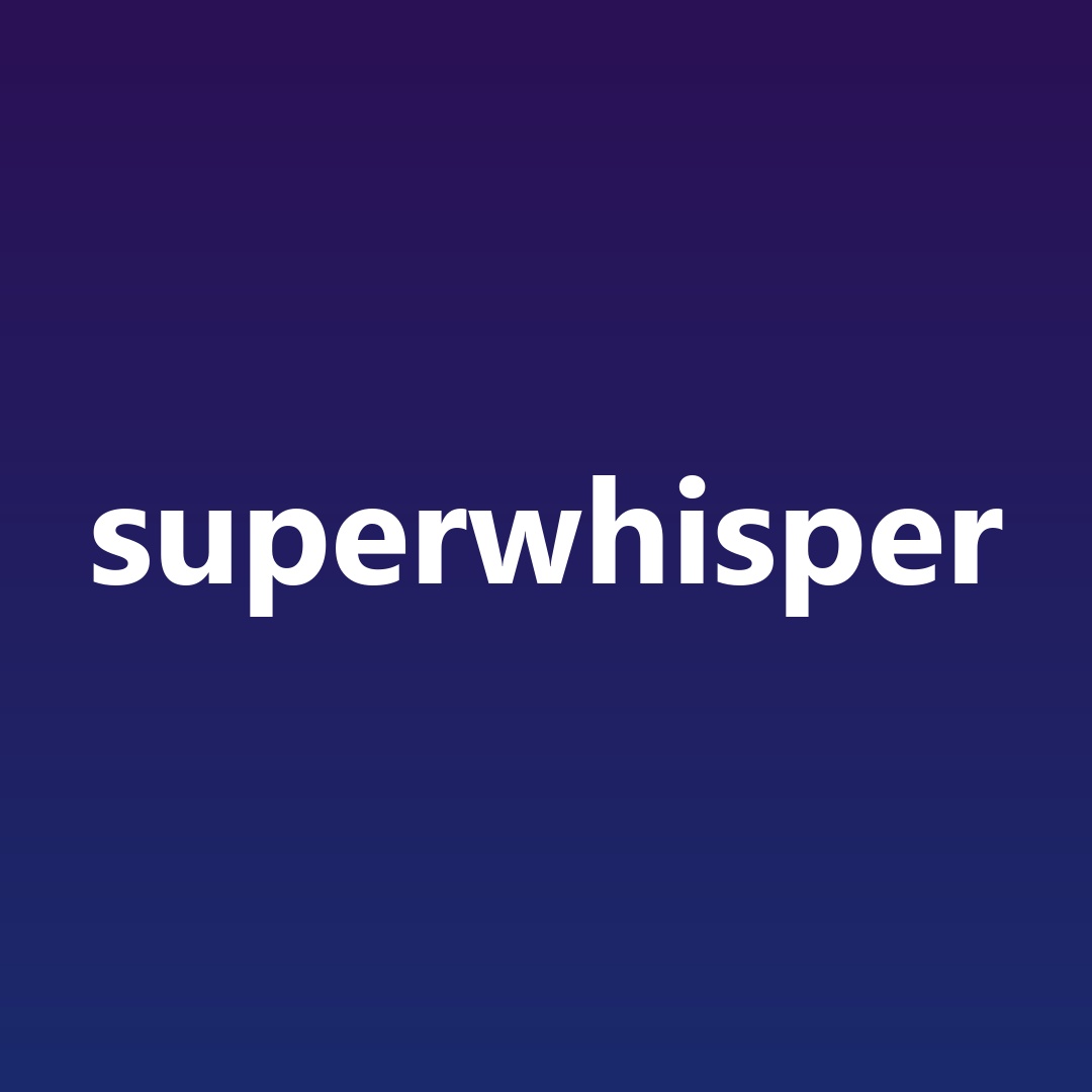 superwhisper Pro Subscription 1 Month photo 1