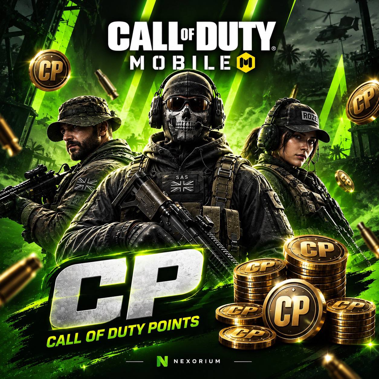 Call of Duty Mobile 80 - 10900 CP | Instant Top Up photo 1