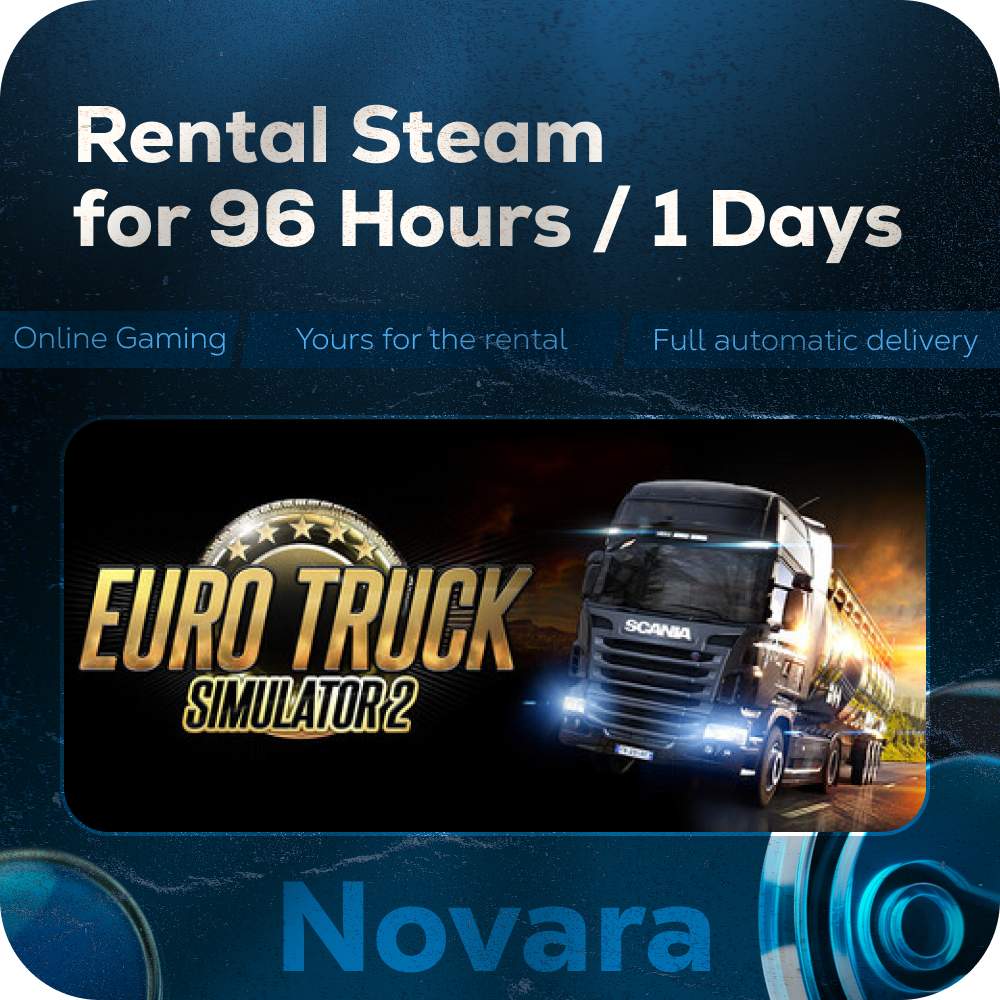 ๐ TRUCK SIMULATOR 2 RENTAL ๐ AUTOMATIC PICKUP ๐ | 96 h | EUR photo 2