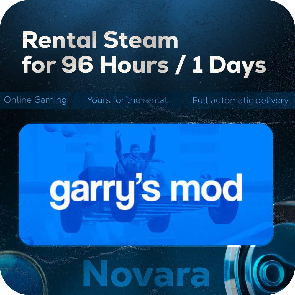 ๐ GARRYS MOD RENTAL ๐ AUTOMATIC PICKUP ๐ | 96 h | GRM photo 2