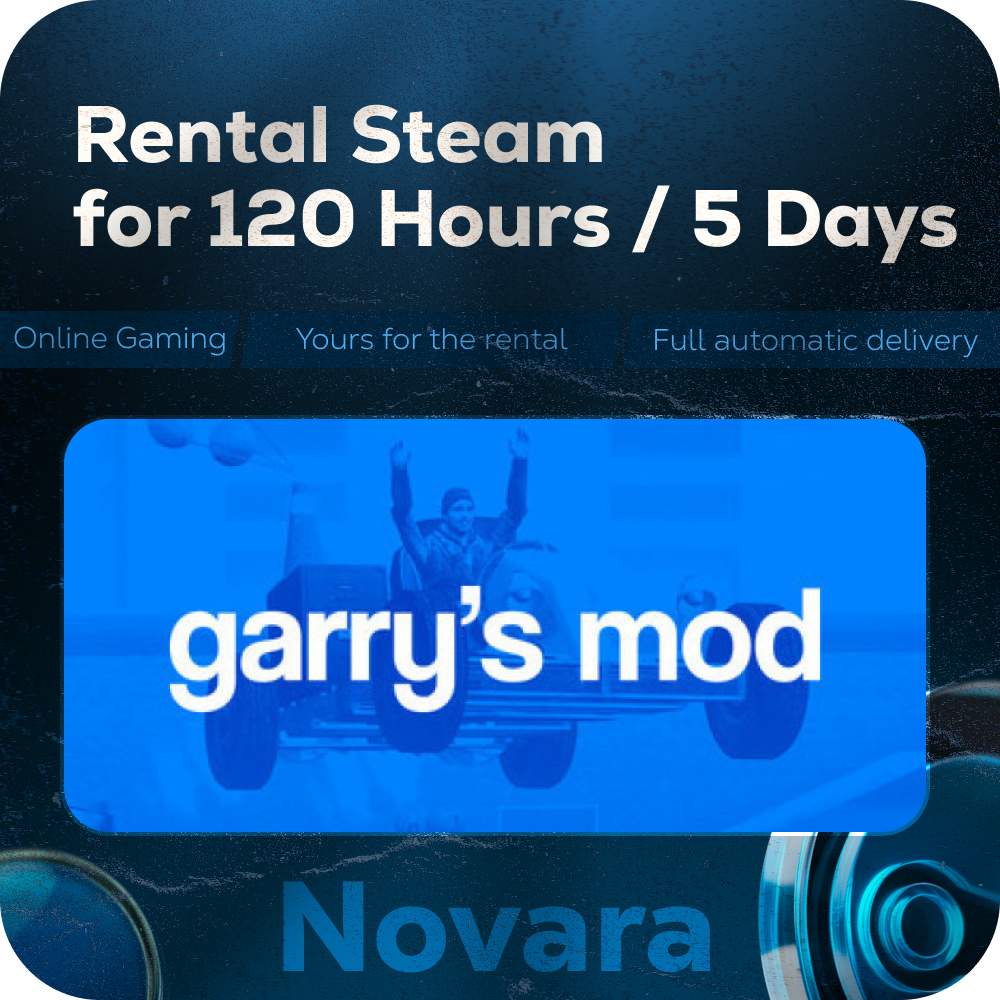 ๐ GARRYS MOD RENTAL ๐ AUTOMATIC PICKUP ๐ | 120 h | GRM photo 2