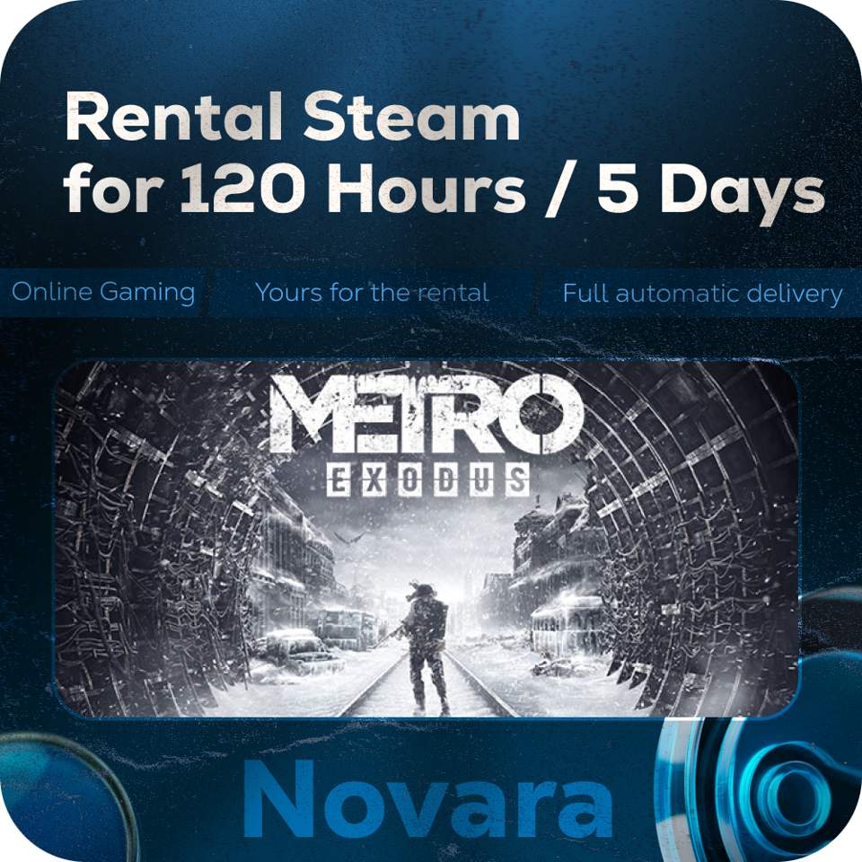 ๐ METRO EXODUS RENTAL ๐ AUTOMATIC PICKUP ๐ | 120 h | MED photo 2