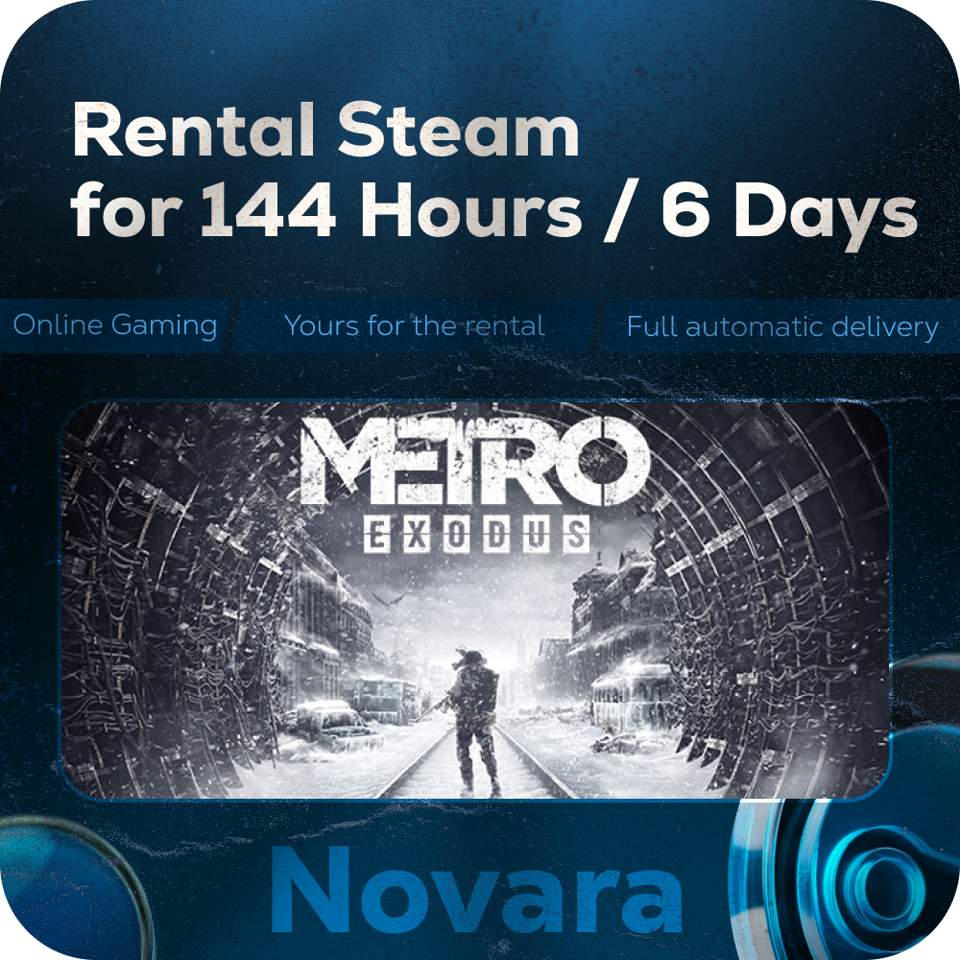 ๐ METRO EXODUS RENTAL ๐ AUTOMATIC PICKUP ๐ | 144 h | MED photo 2