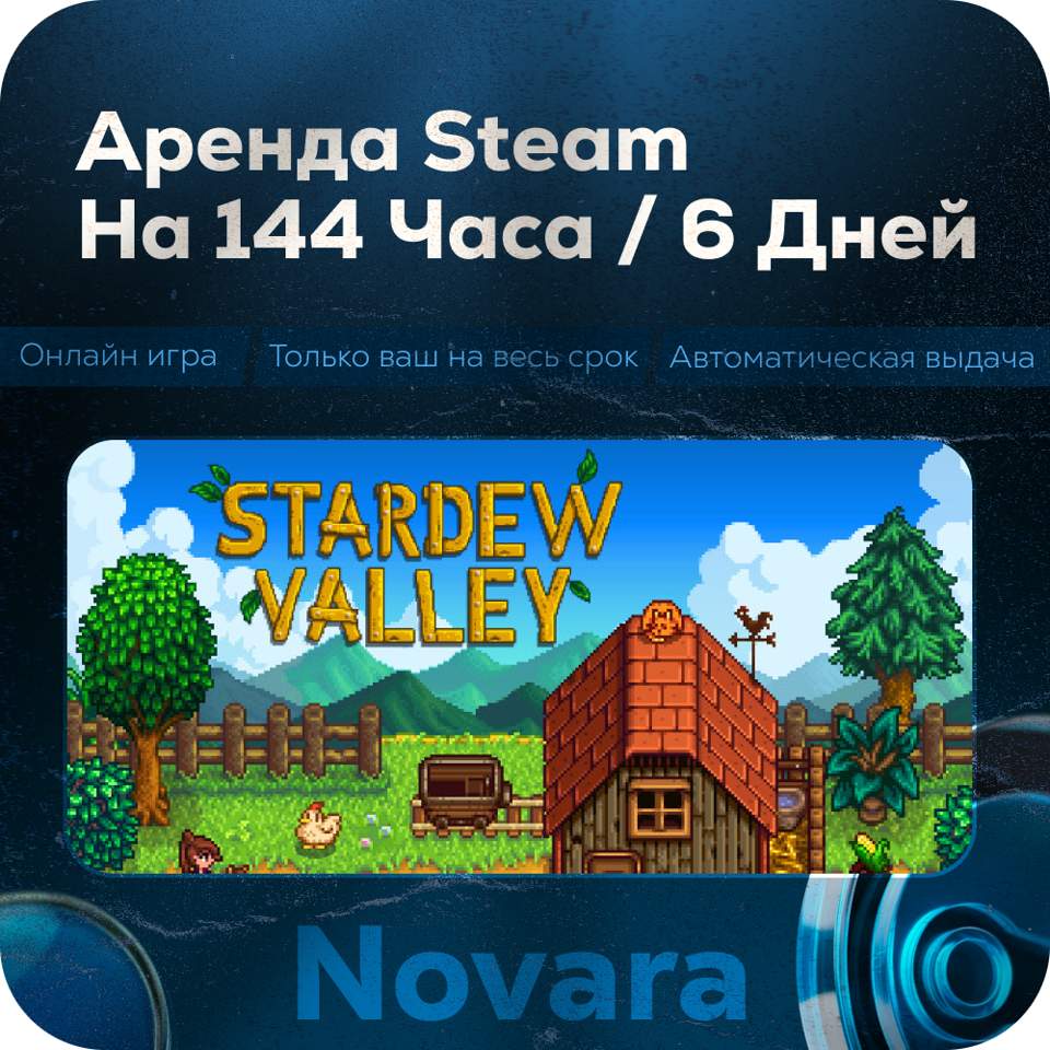 ๐ STARDEW VALLEY RENTAL ๐ AUTOMATIC PICKUP ๐ | 144 h | STW photo 1