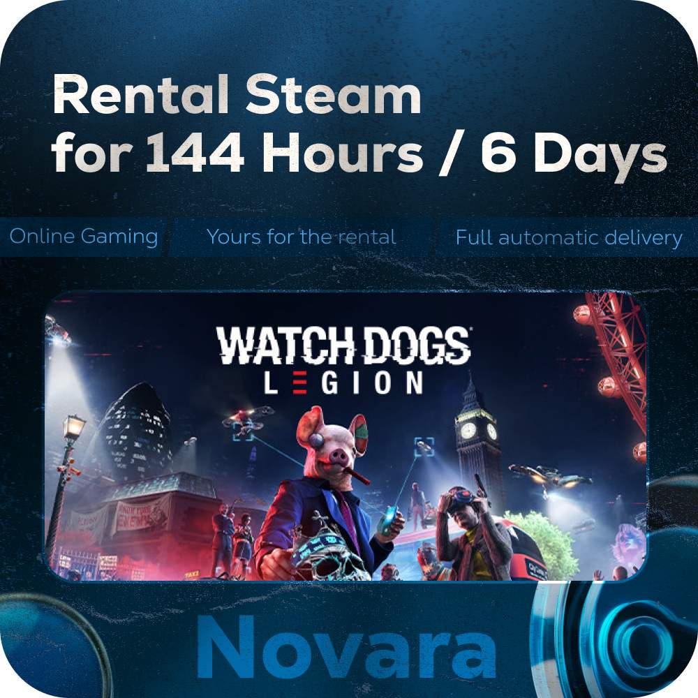 ๐ WATCH DOGS LEGION RENTAL ๐ AUTOMATIC PICKUP ๐ | 144 h | WGL photo 2
