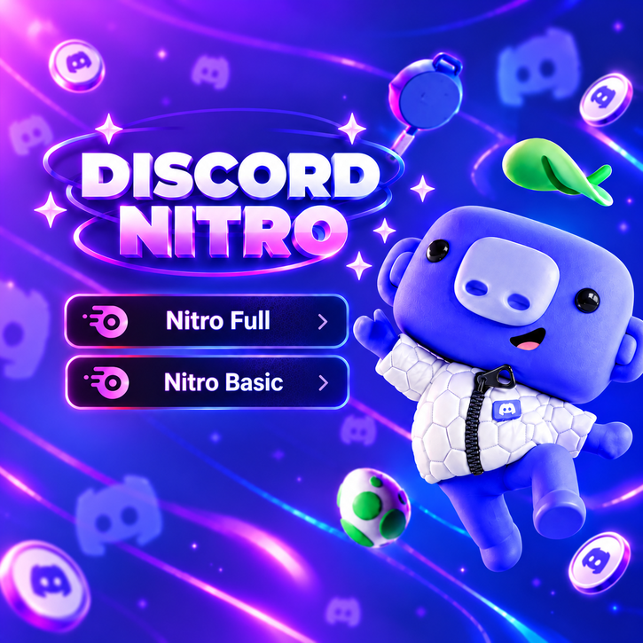 Discord Nitro Full | Basic for 1 | 12 months photo 1