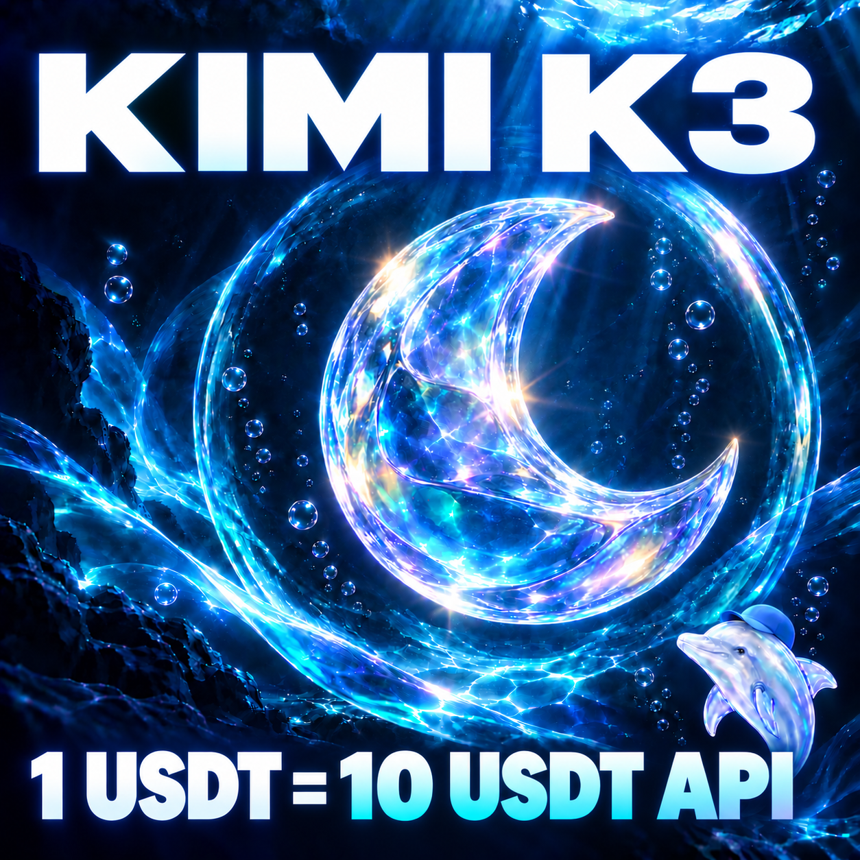 Kimi K3 — API BOOST 10 | 1 USDT = 10 USDT API | Instant delivery photo 2
