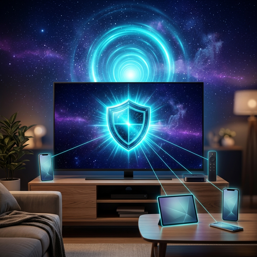 Space Tunnel VPN — Семейный и Smart TV, 12 месяцев, 6 устройств фото 1