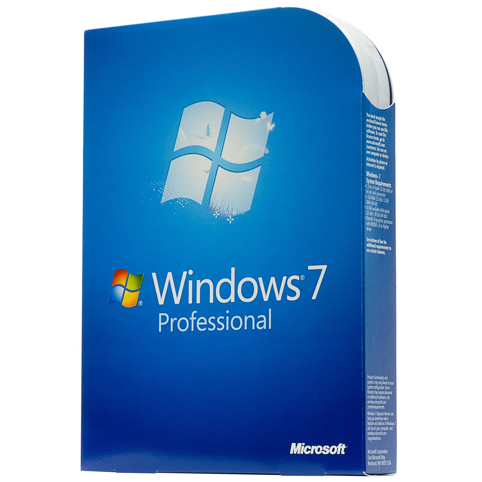 Скриншот Windows 7 Pro SP1(х32, х64)