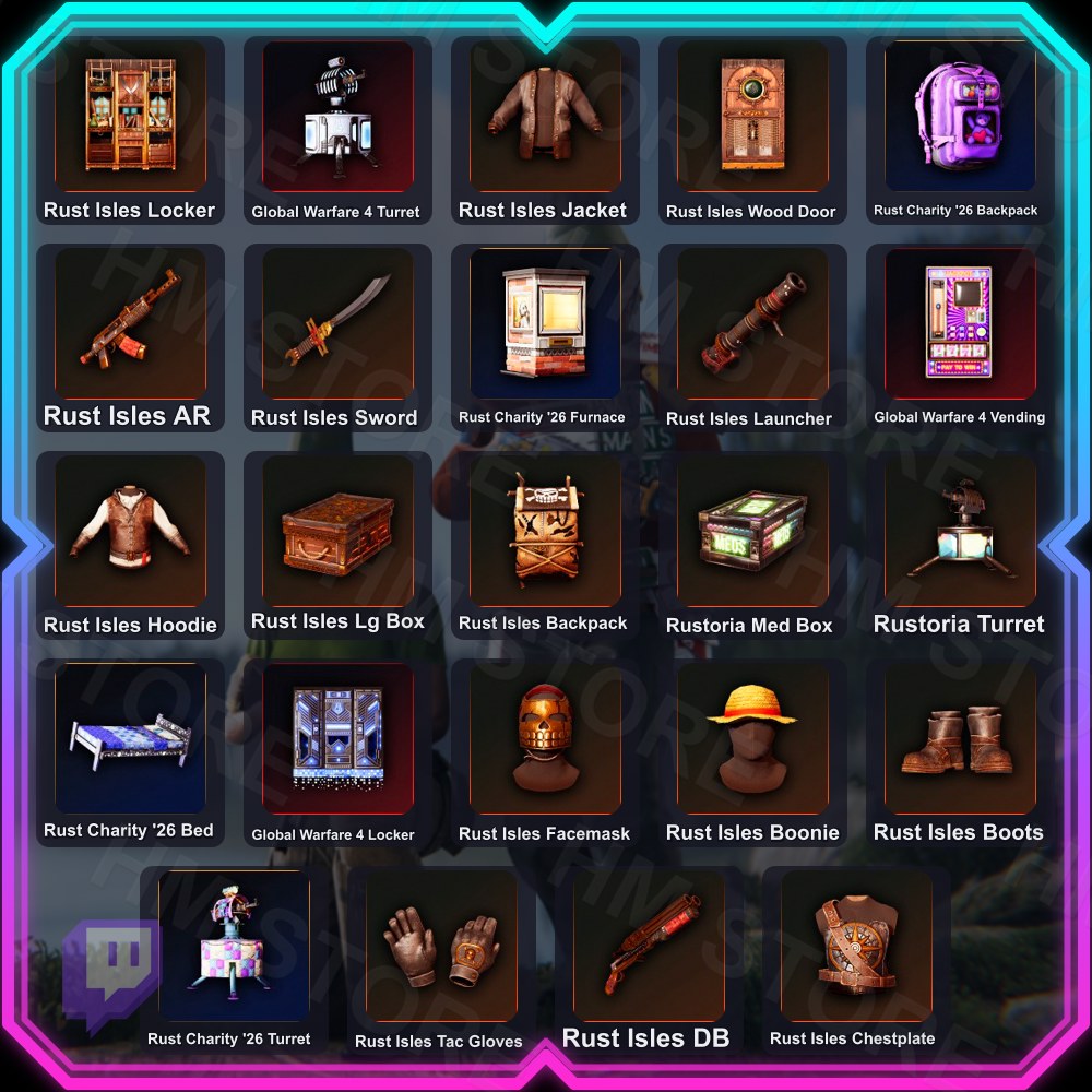RUST • 31 51+52+53 ROUND• Isles Wood Door • TWITCH DROPS / ТВИЧ ДРОПСЫ • АВТО-ВЫДАЧА фото 1