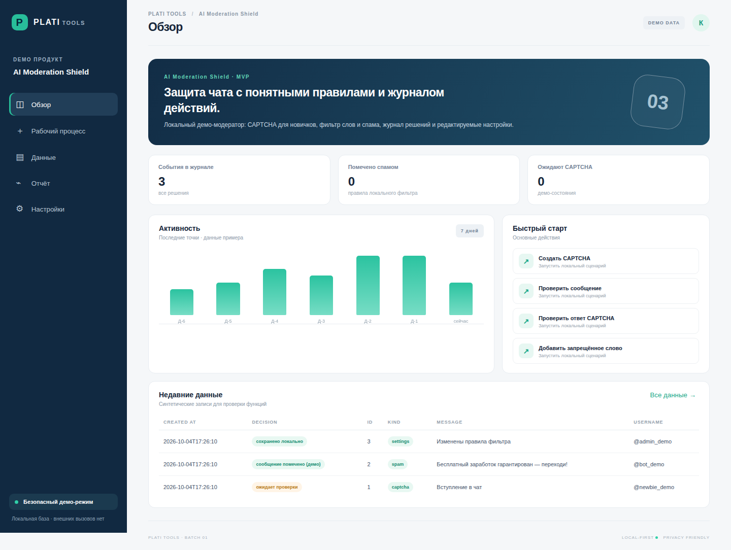 AI Moderation Shield — исходный код фото 2
