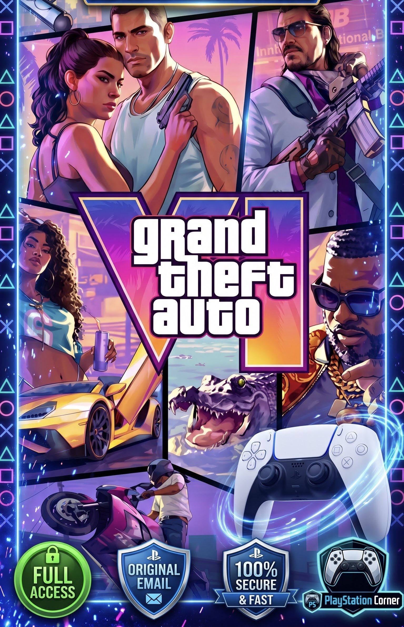 Grand Theft Auto VI GTA 6 PS5 All Regions photo 1