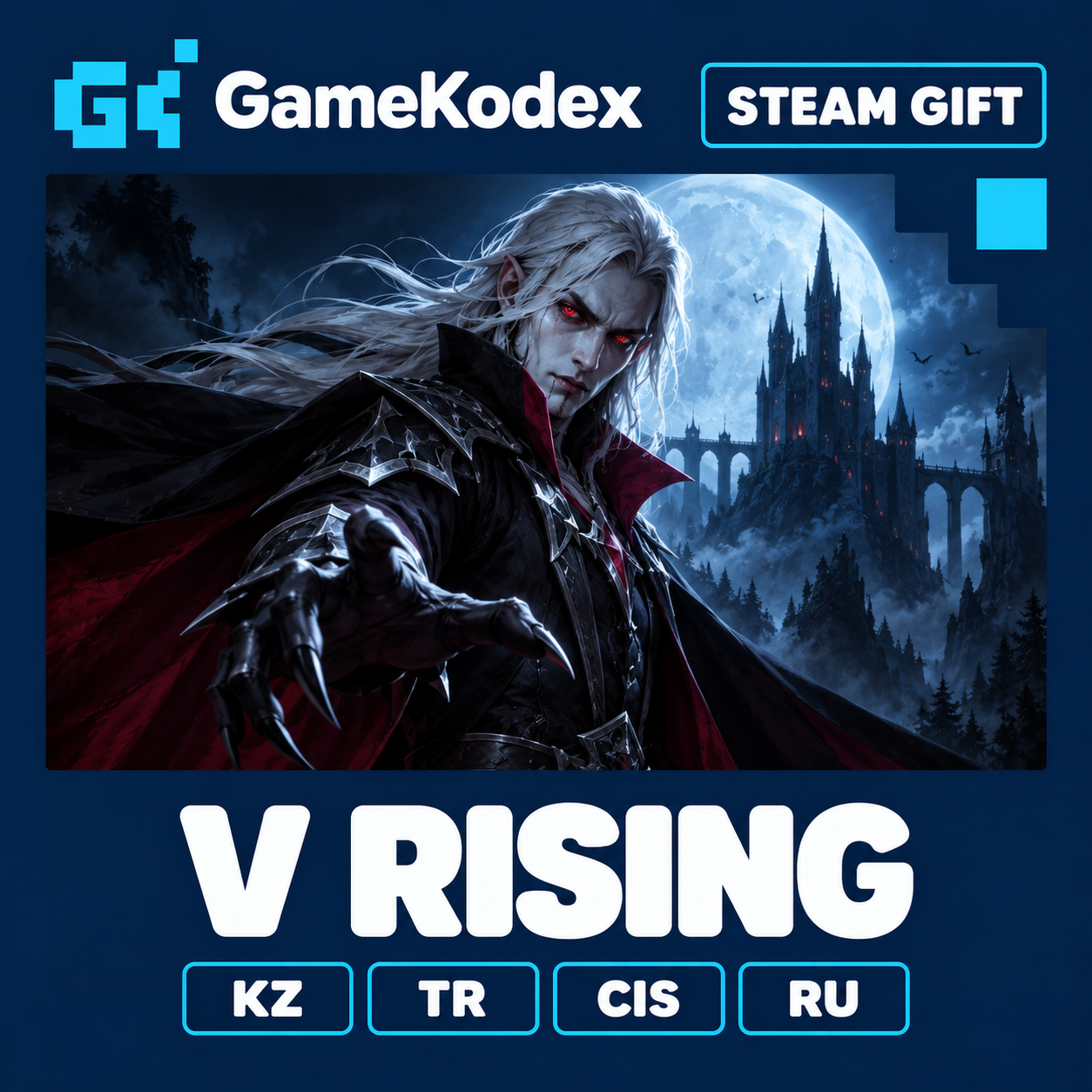 V Rising — Steam Gift (KZ, TR, CIS, RU) photo 1