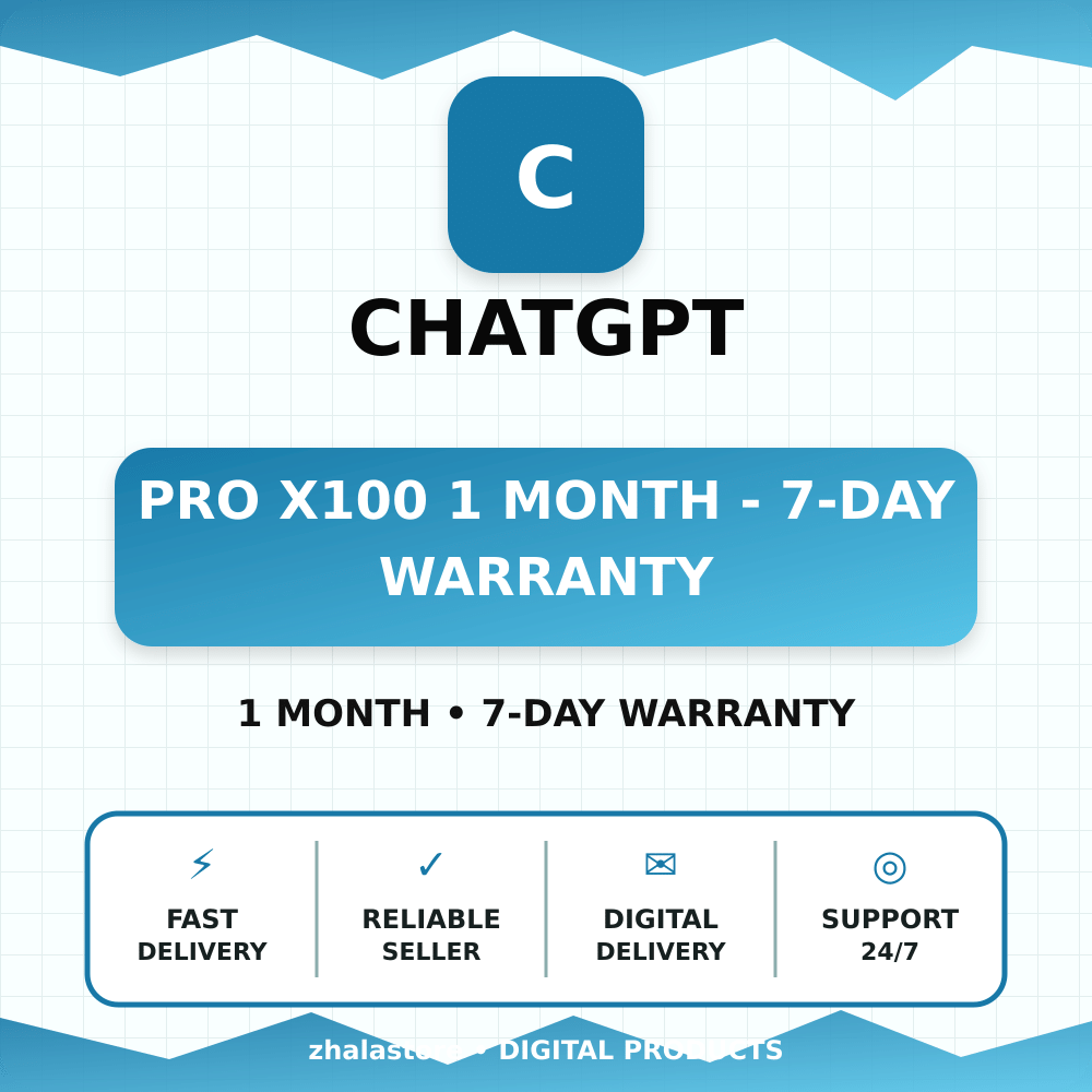 ChatGPT Pro x100 1 month - 7-day warranty photo 1